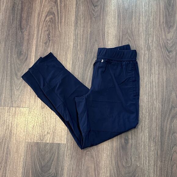 Elliott Lauren Jogger Pants Women 4 Blue Casual Lightweight Comfy Stylish - Picture 1 of 5